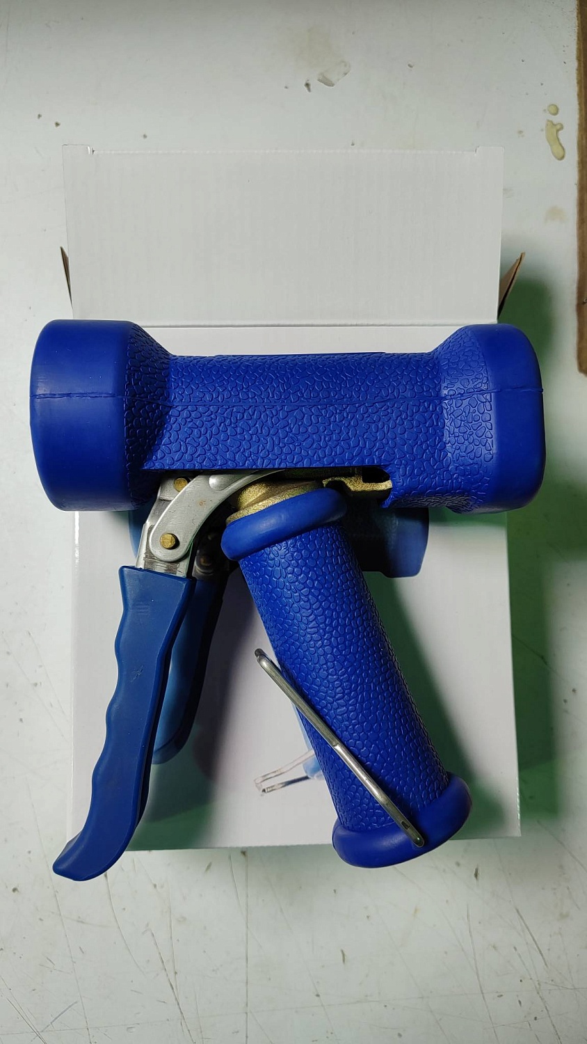 Латунный пистолет с резиновой  изоляцией курка Динго 24 бар. 65гр. 1/2